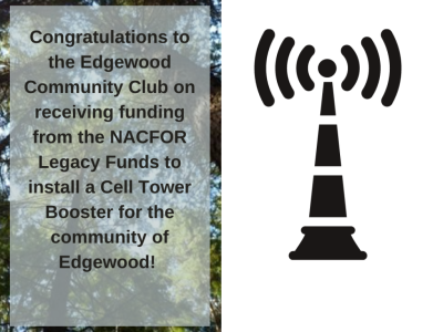 Edgewood Community Club Gets Boosted Cell Reception
